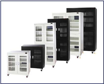 Sanwood presents the SDH01400-02 family of Ultra Low Humidity Storage Cabinets