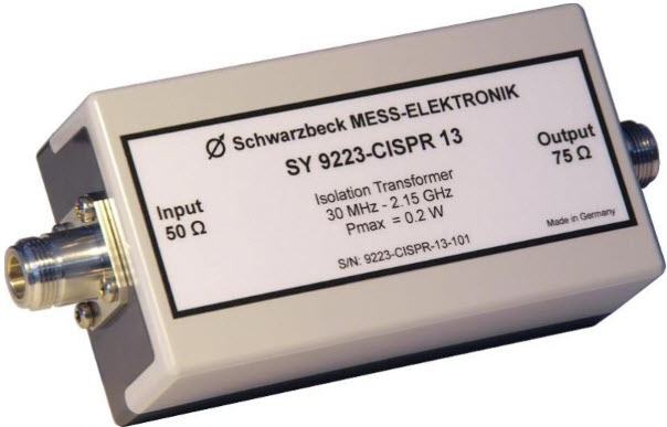 Schwarzbeck SY 9223-CISPR 13 Isolation Transformer