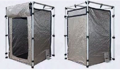 Select Fabricators Portable Enclosures Side by Side
